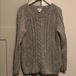 Grey old navy sweater